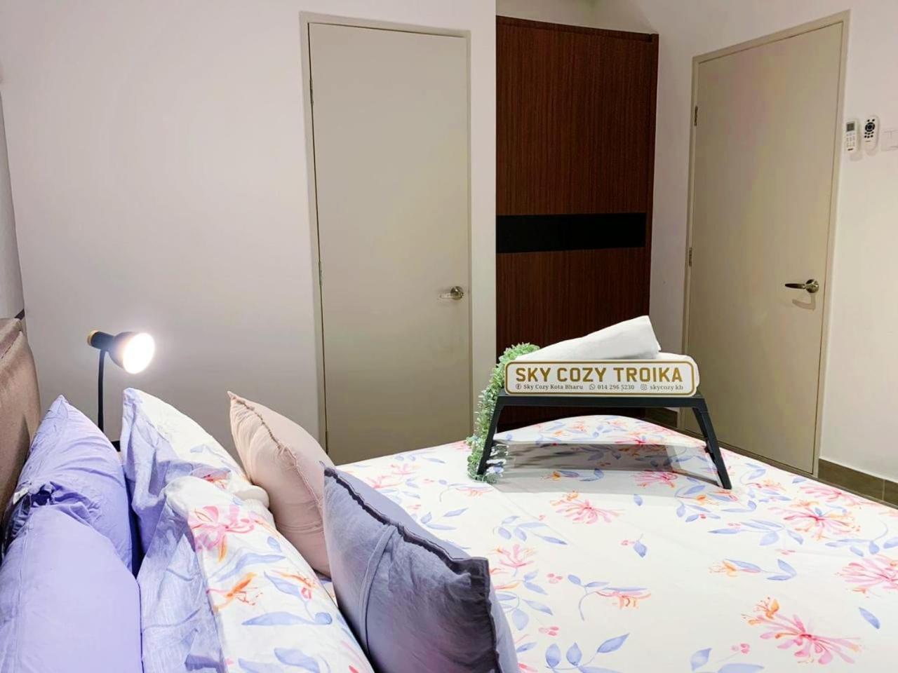 Sky Cozy Troika Residence, 1 Bedroom 4-6 Pax, 2 Bedrooms 6-8 Pax, Pool Vew, Sky & City View, Free Parking, Pool, Unlimited Wifi & Netflix コタバル エクステリア 写真