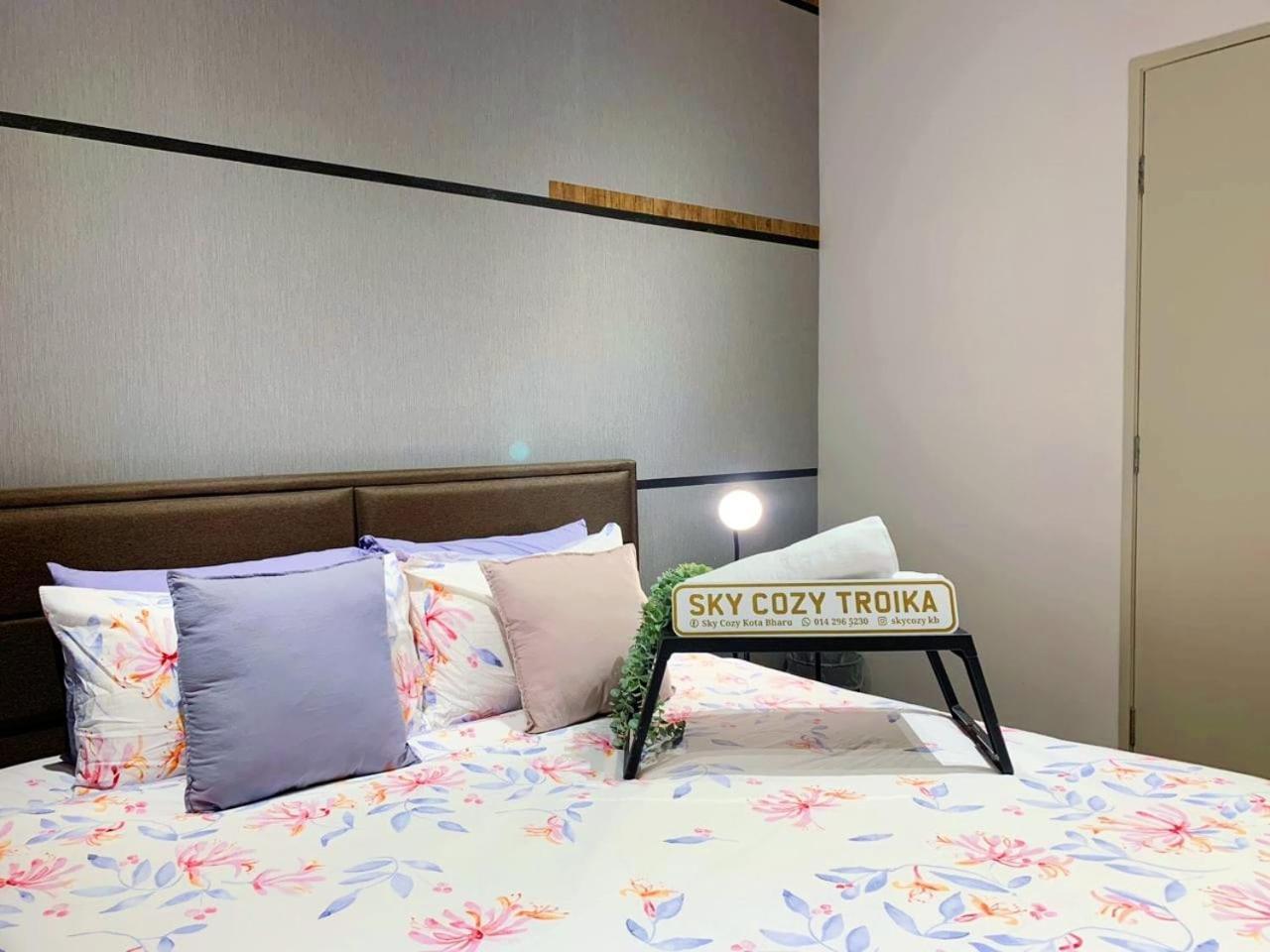 Sky Cozy Troika Residence, 1 Bedroom 4-6 Pax, 2 Bedrooms 6-8 Pax, Pool Vew, Sky & City View, Free Parking, Pool, Unlimited Wifi & Netflix コタバル エクステリア 写真