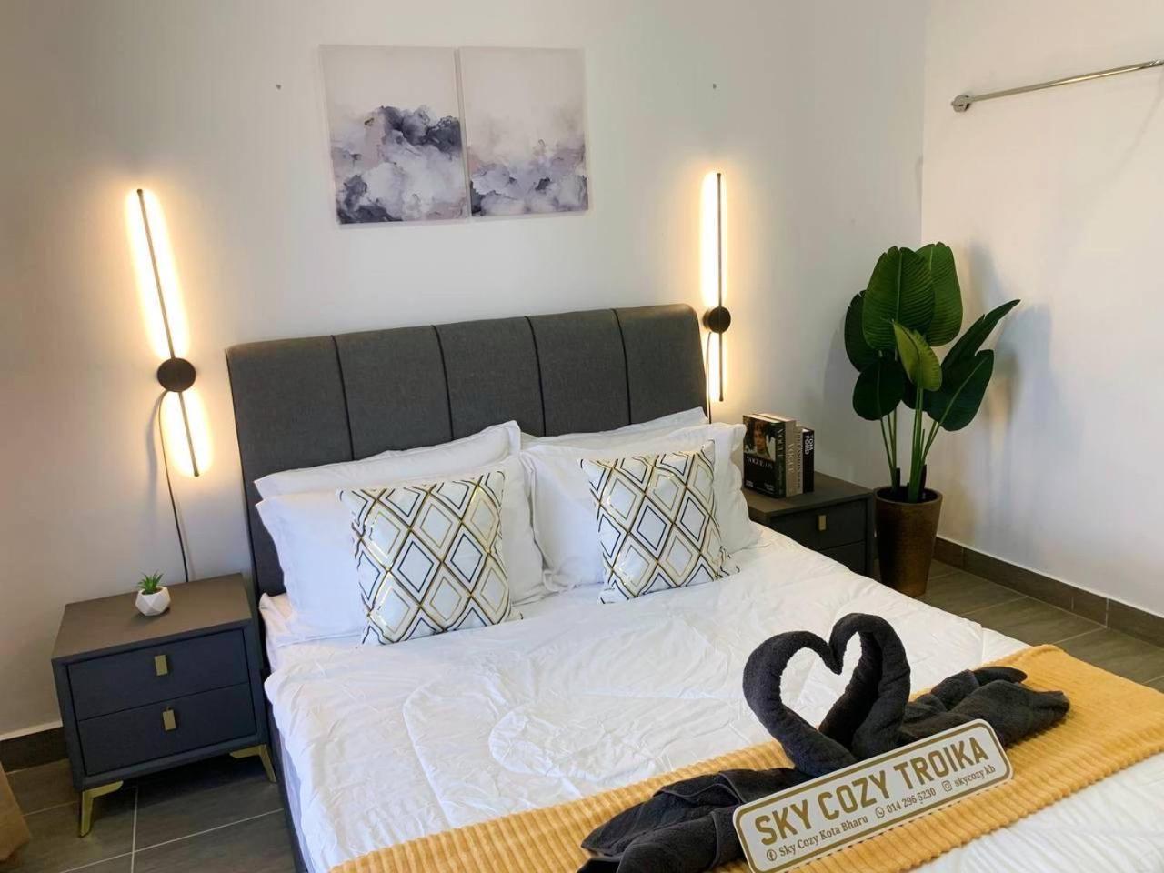 Sky Cozy Troika Residence, 1 Bedroom 4-6 Pax, 2 Bedrooms 6-8 Pax, Pool Vew, Sky & City View, Free Parking, Pool, Unlimited Wifi & Netflix コタバル エクステリア 写真